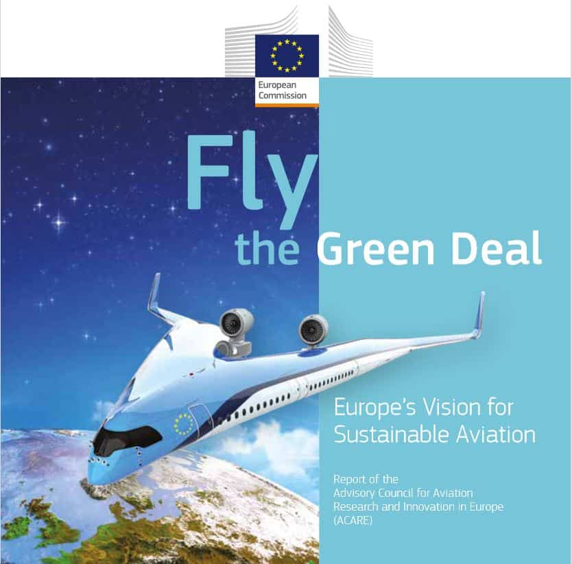 EREA welcomes the ACARE “Fly the Green Deal”, Europe’s Vision for Sustainable Aviation