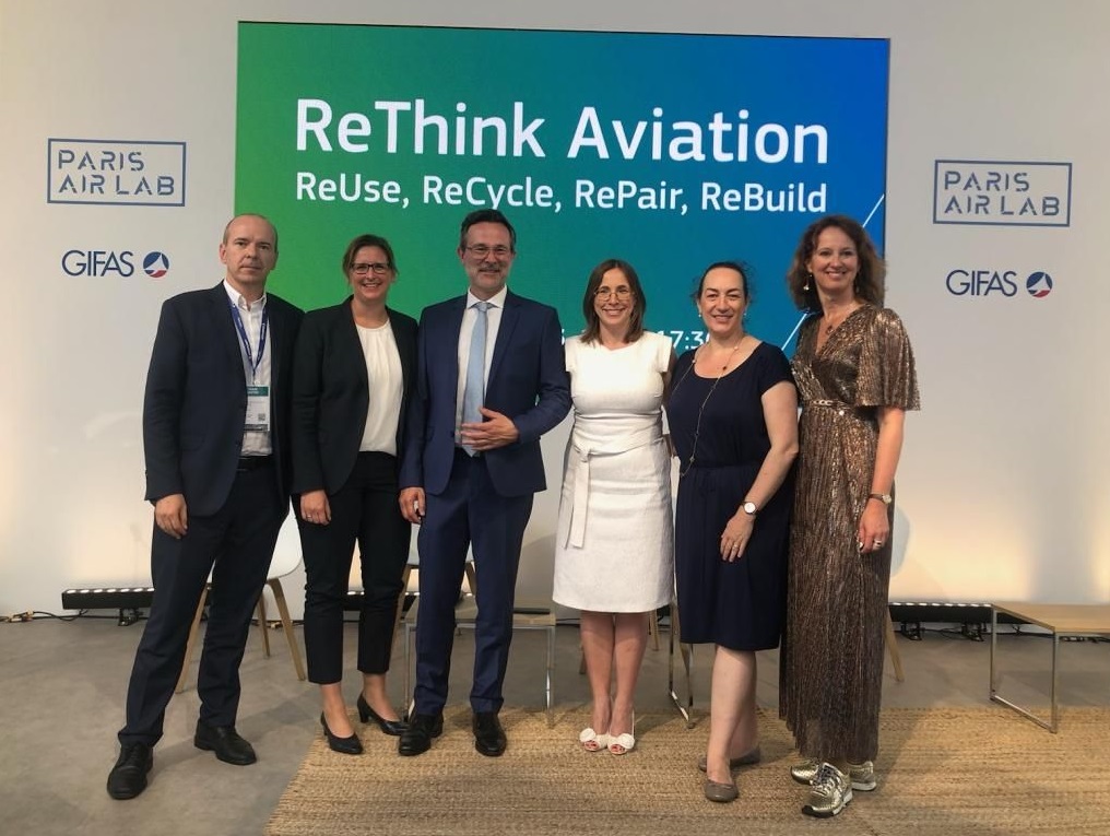 ReThinking aviation: sector calls for circularity in aviation at Le Bourget Airshow